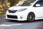 Toyota Sienna X Work on Vossen Wheels (VWS-1) 2017 года